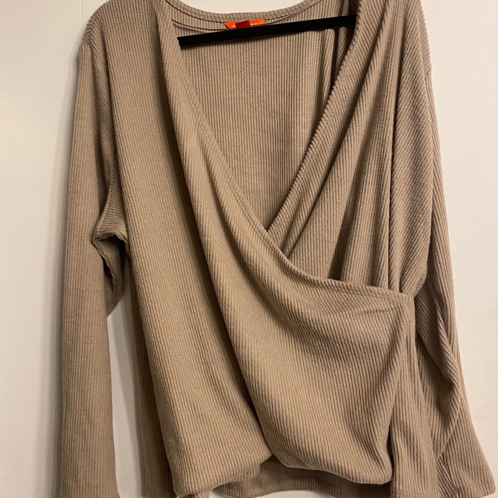 V Neck Sweater Shirt